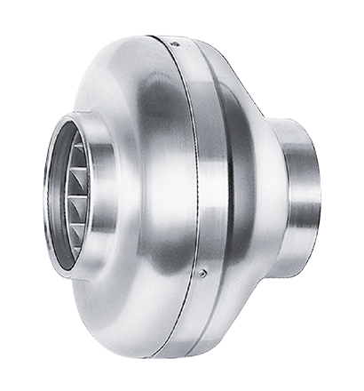 InlineVent apvalių ortakių ventiliatoriai