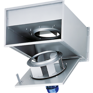 Dūmų šalinimo stačiakampiai kanaliniai ventiliatoriai