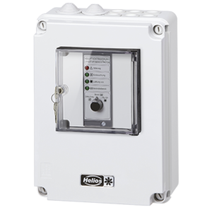 Dūmų šalinimo ventiliatorių valdymas